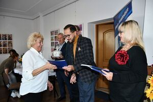 Wręczenie nagród laureatom konkursu pn. Najładniejsze okno, balkon, posesja