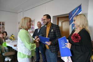 Wręczenie nagród laureatom konkursu pn. Najładniejsze okno, balkon, posesja