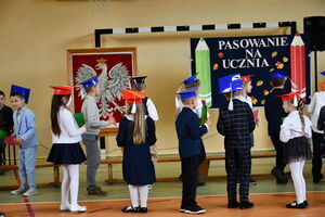 Pasowanie uczniów w SP4