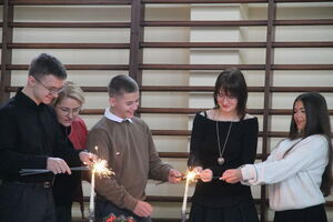 Spotkanie w LO z okazji Świąt Bożego Narodzenia