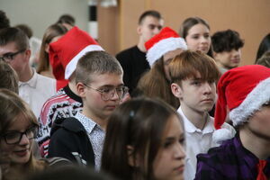 Spotkanie w LO z okazji Świąt Bożego Narodzenia