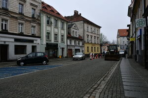 Trwają prace ziemne w ulicy Stefana Żeromskiego