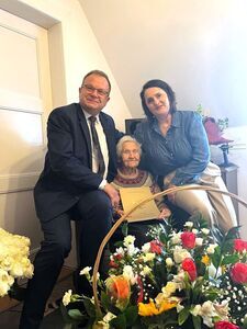 Setne urodziny Pani Stanisławy Flis