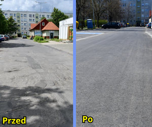 Odbiór prac budowlanych na ulicy Bolesława Chrobrego