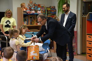 Wielkanocny zajączek odwiedził świebodzickie przedszkolaki
