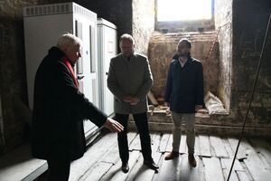 Remont w kościele pw. Sw. Apostołów Piotra i Pawła