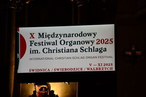 X Międzynarodowy Festiwal Organowy 2025 im. Christiana Schlaga w Kościele pw. Świętych Apostołów Piotra i Pawła