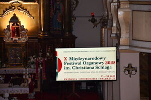 X Międzynarodowy Festiwal Organowy 2025 im. Christiana Schlaga w Kościele pw. Świętych Apostołów Piotra i Pawła