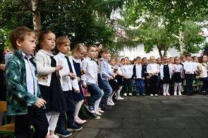 Uroczyste obchody 20-lecia nadania imienia Jana Pawła II Przedszkolu nr 2