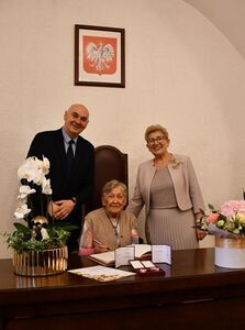 Państwo Krzysztofa i Roman Grzegorkowie obchodzili Złote Gody.