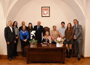 Państwo Krzysztofa i Roman Grzegorkowie obchodzili Złote Gody.