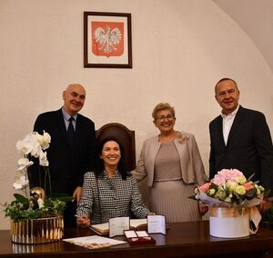 Państwo Krzysztofa i Roman Grzegorkowie obchodzili Złote Gody.