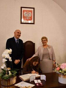 Państwo Krzysztofa i Roman Grzegorkowie obchodzili Złote Gody.