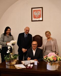 Państwo Krzysztofa i Roman Grzegorkowie obchodzili Złote Gody.