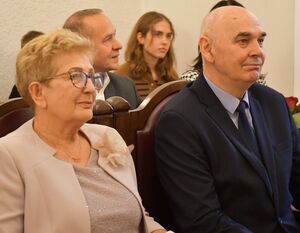Państwo Krzysztofa i Roman Grzegorkowie obchodzili Złote Gody.