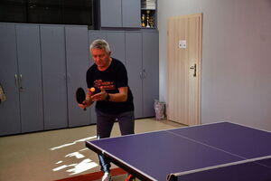 Turniej tenisa stołowego w Klubie Senior+