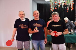 Turniej tenisa stołowego w Klubie Senior+
