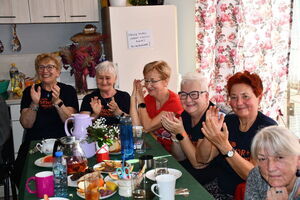 Turniej tenisa stołowego w Klubie Senior+