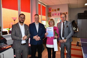 Turniej tenisa stołowego w Klubie Senior+