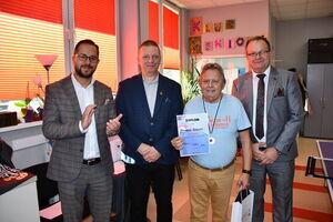 Turniej tenisa stołowego w Klubie Senior+