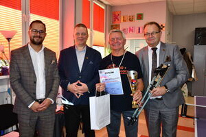 Turniej tenisa stołowego w Klubie Senior+