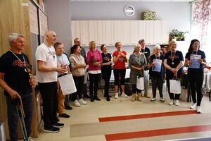 Turniej tenisa stołowego w Klubie Senior+