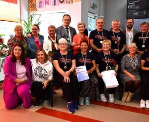 Turniej tenisa stołowego w Klubie Senior+