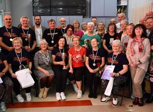 Turniej tenisa stołowego w Klubie Senior+