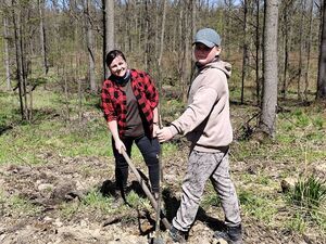 Mieszkańcy i Strażnicy Ochrony Przyrody posadzili 1000 jodeł
