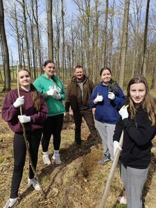 Mieszkańcy i Strażnicy Ochrony Przyrody posadzili 1000 jodeł