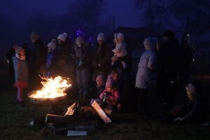 Trzydnik Duży: Plenerowa premiera BETLEJEM (foto)