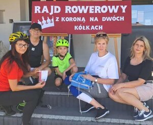 Z królem Chrobrym na rowerach