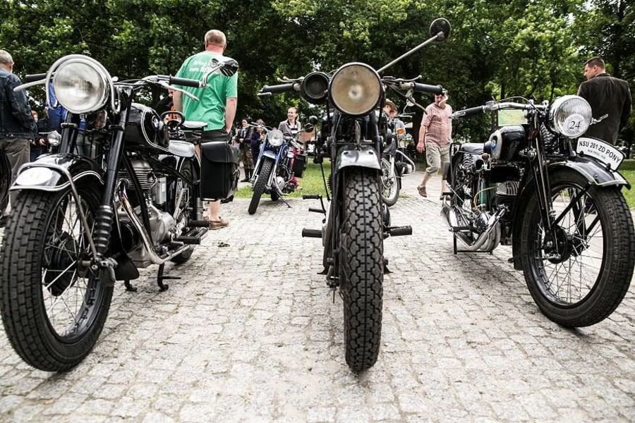 Rajd Motocykli Zabytkowych – Wąwolnica 2018
