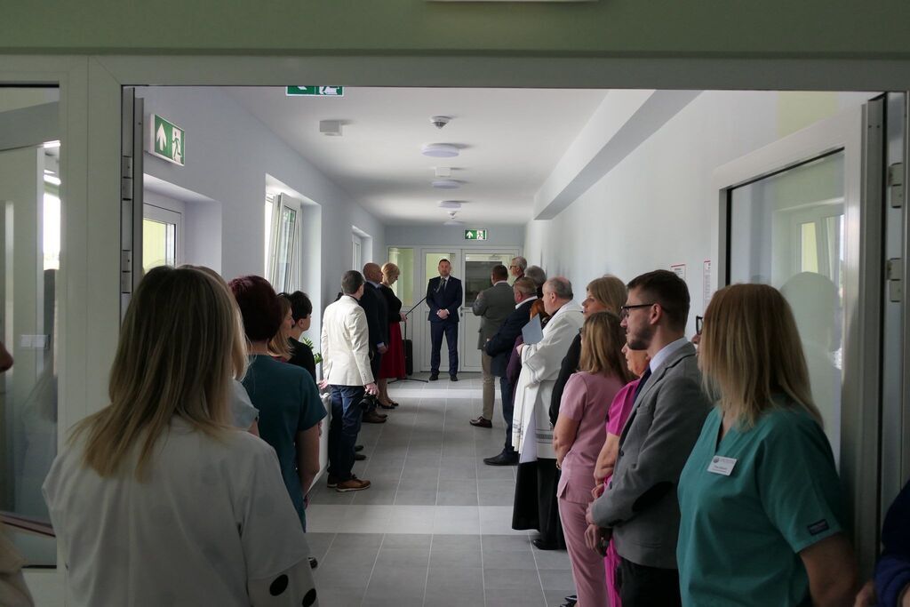 Uroczyste otwarcie nowego budynku w Samodzielnym Publicznym Psychiatrycznym Zakładzie Opiekuńczo - Leczniczym w Celejowie