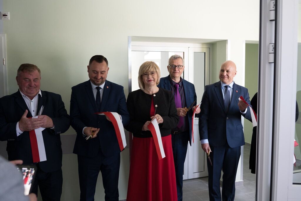 Uroczyste otwarcie nowego budynku w Samodzielnym Publicznym Psychiatrycznym Zakładzie Opiekuńczo - Leczniczym w Celejowie
