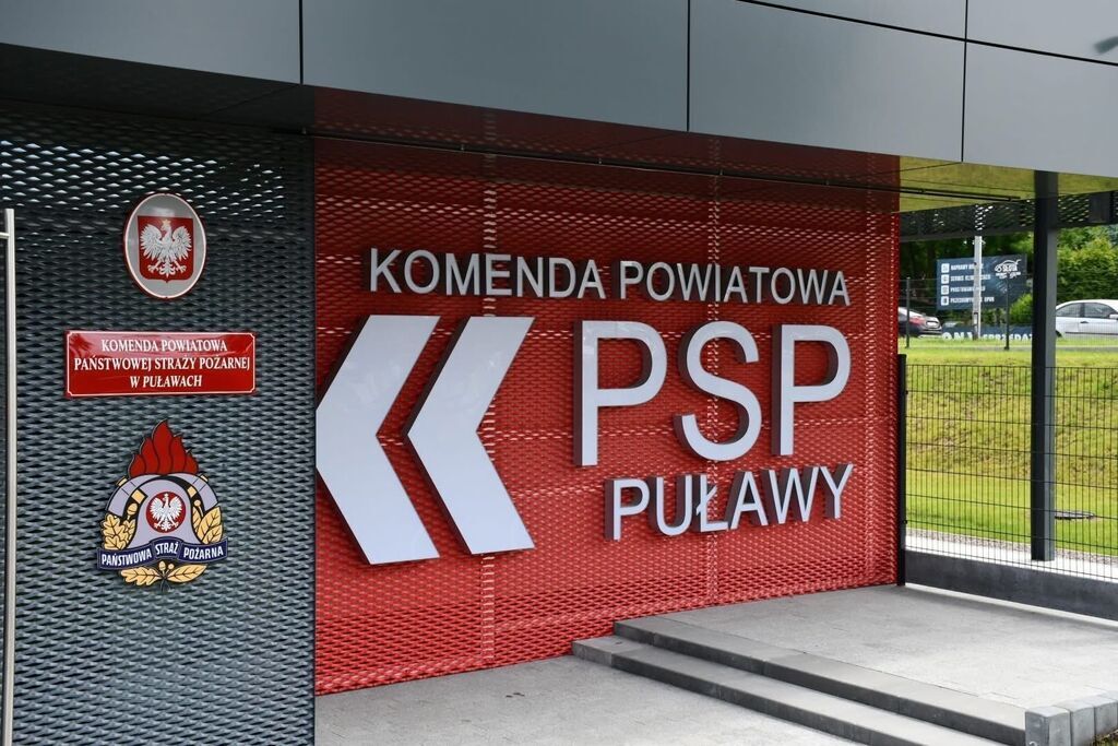 Oficjalne otwarcie nowej siedziby Komendy Powiatowej PSP w Puławach przy ul. Lubelskiej 51