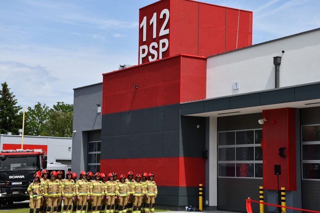 Oficjalne otwarcie nowej siedziby Komendy Powiatowej PSP w Puławach przy ul. Lubelskiej 51