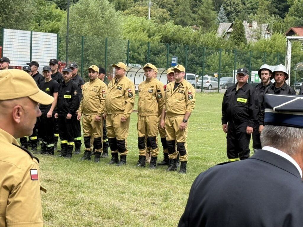 Międzygminne (Nałęczów i Wąwolnica) zawody sportowo - pożarnicze: Nałęczów 2025
