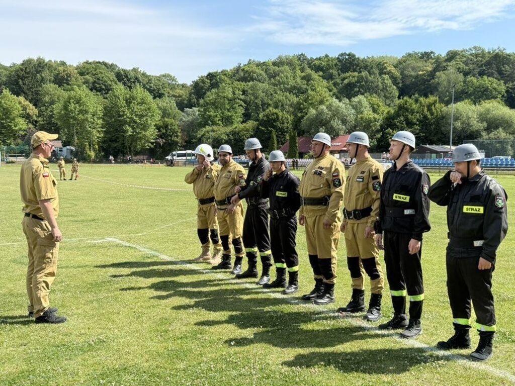 Międzygminne (Nałęczów i Wąwolnica) zawody sportowo - pożarnicze: Nałęczów 2025