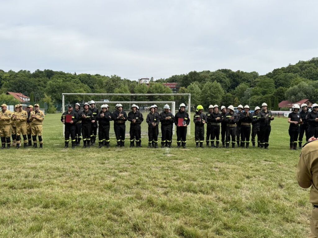 Międzygminne (Nałęczów i Wąwolnica) zawody sportowo - pożarnicze: Nałęczów 2025