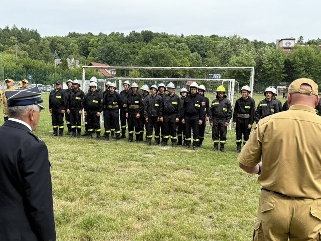 Międzygminne (Nałęczów i Wąwolnica) zawody sportowo - pożarnicze: Nałęczów 2025