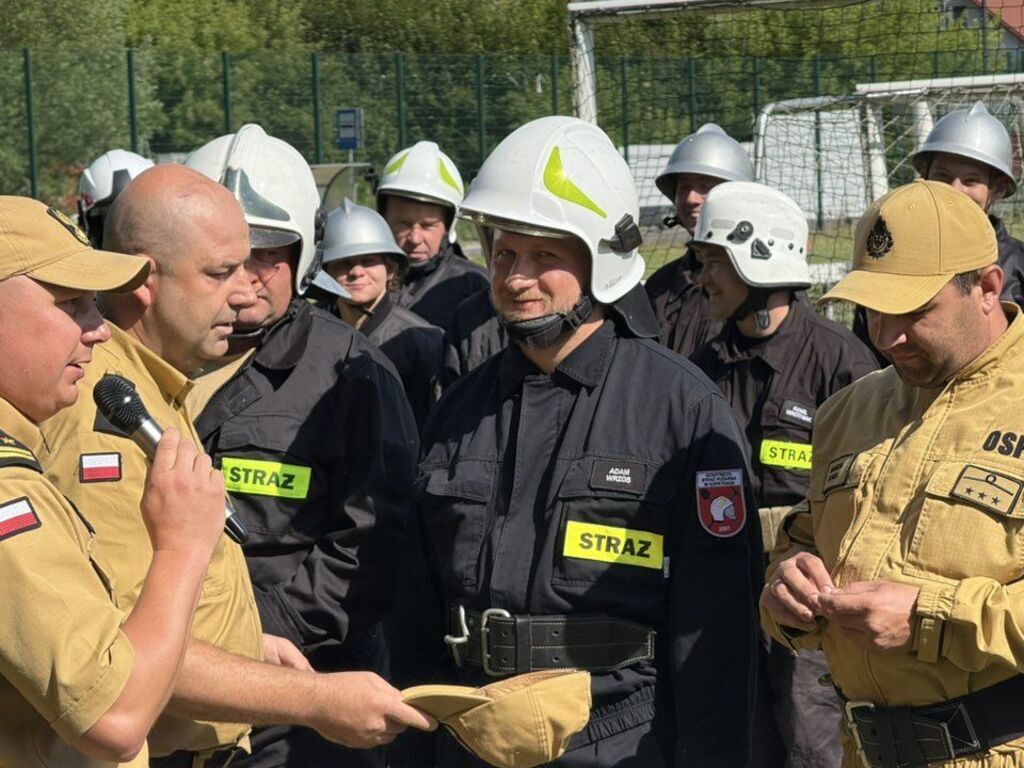 Międzygminne (Nałęczów i Wąwolnica) zawody sportowo - pożarnicze: Nałęczów 2025
