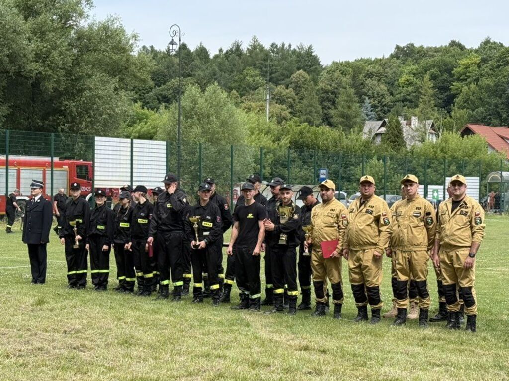Międzygminne (Nałęczów i Wąwolnica) zawody sportowo - pożarnicze: Nałęczów 2025