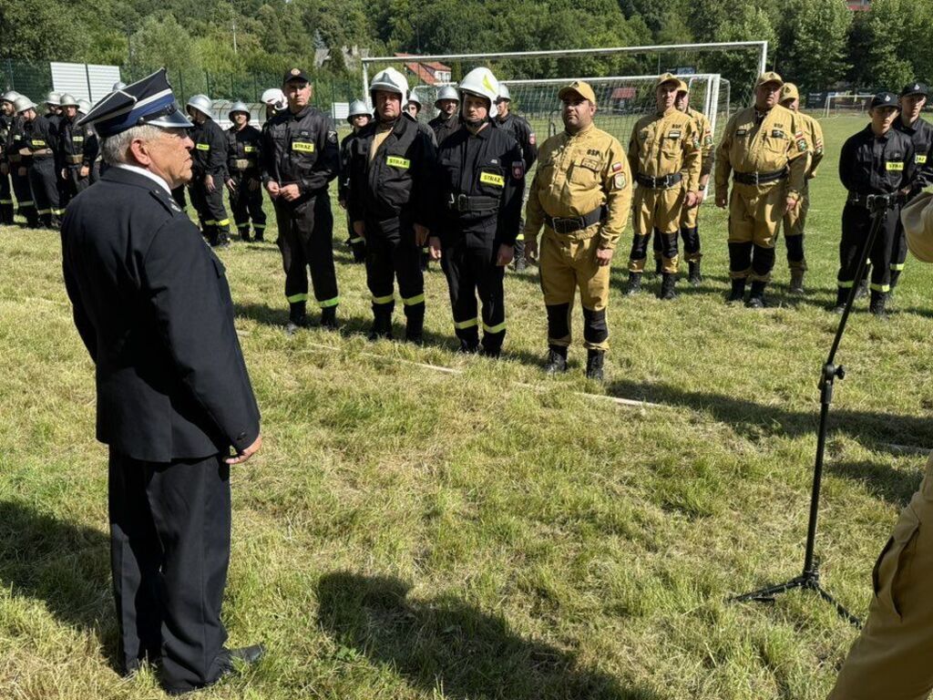 Międzygminne (Nałęczów i Wąwolnica) zawody sportowo - pożarnicze: Nałęczów 2025
