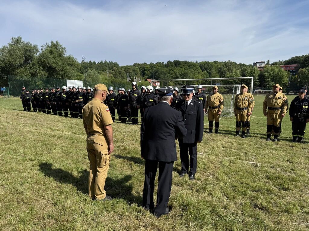 Międzygminne (Nałęczów i Wąwolnica) zawody sportowo - pożarnicze: Nałęczów 2025