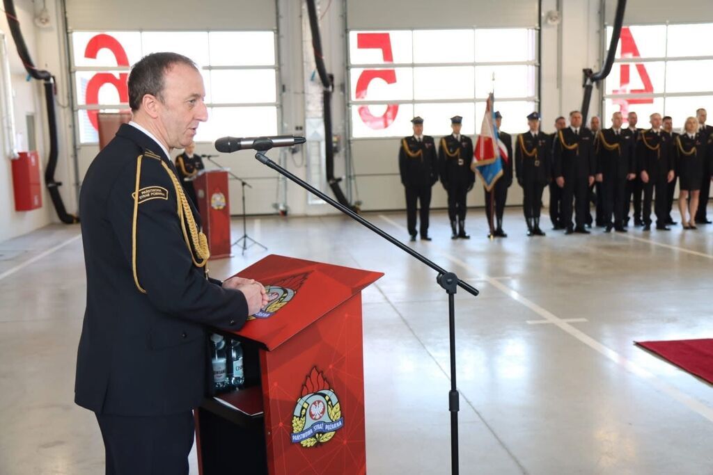 Oficjalne powołania na stanowisko Komendanta Powiatowego Państwowej Straży Pożarnej w Puławach st. bryg. Krzysztofa Morawskiego
