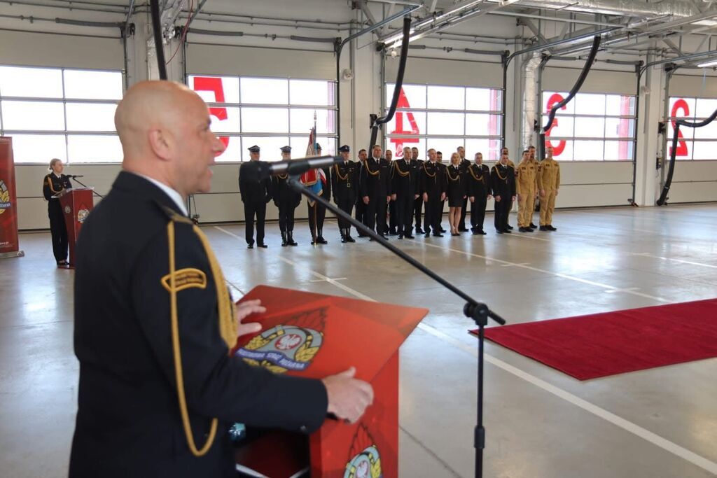 Oficjalne powołania na stanowisko Komendanta Powiatowego Państwowej Straży Pożarnej w Puławach st. bryg. Krzysztofa Morawskiego