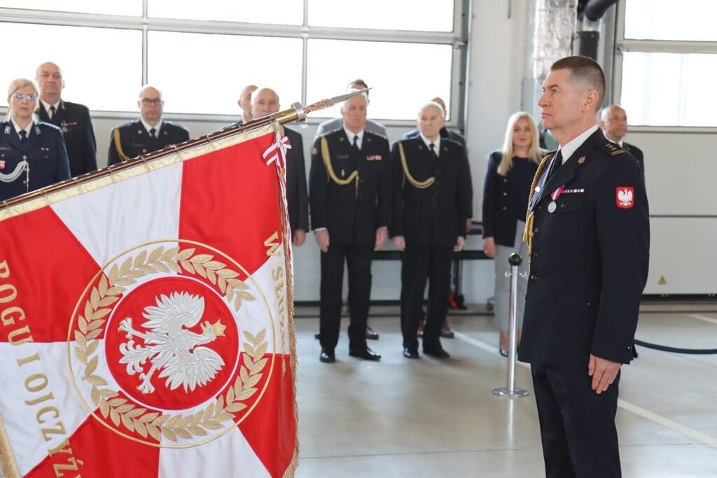 Oficjalne powołania na stanowisko Komendanta Powiatowego Państwowej Straży Pożarnej w Puławach st. bryg. Krzysztofa Morawskiego