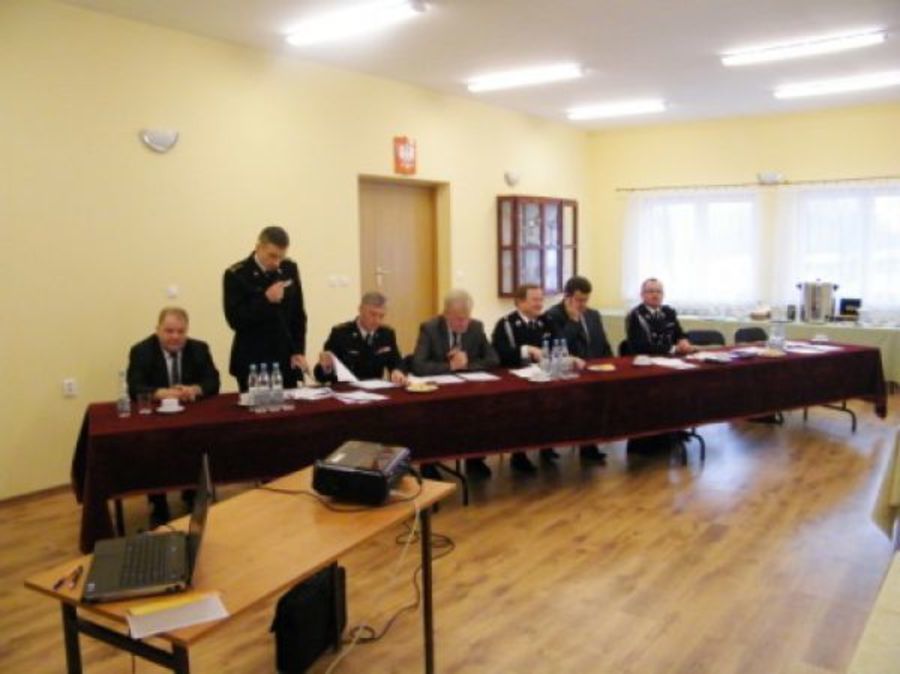 
                                                       Posiedzenie zarządu powiatowego OSP	
                                                
