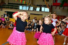 uczestniczki zajęć Kids Dance